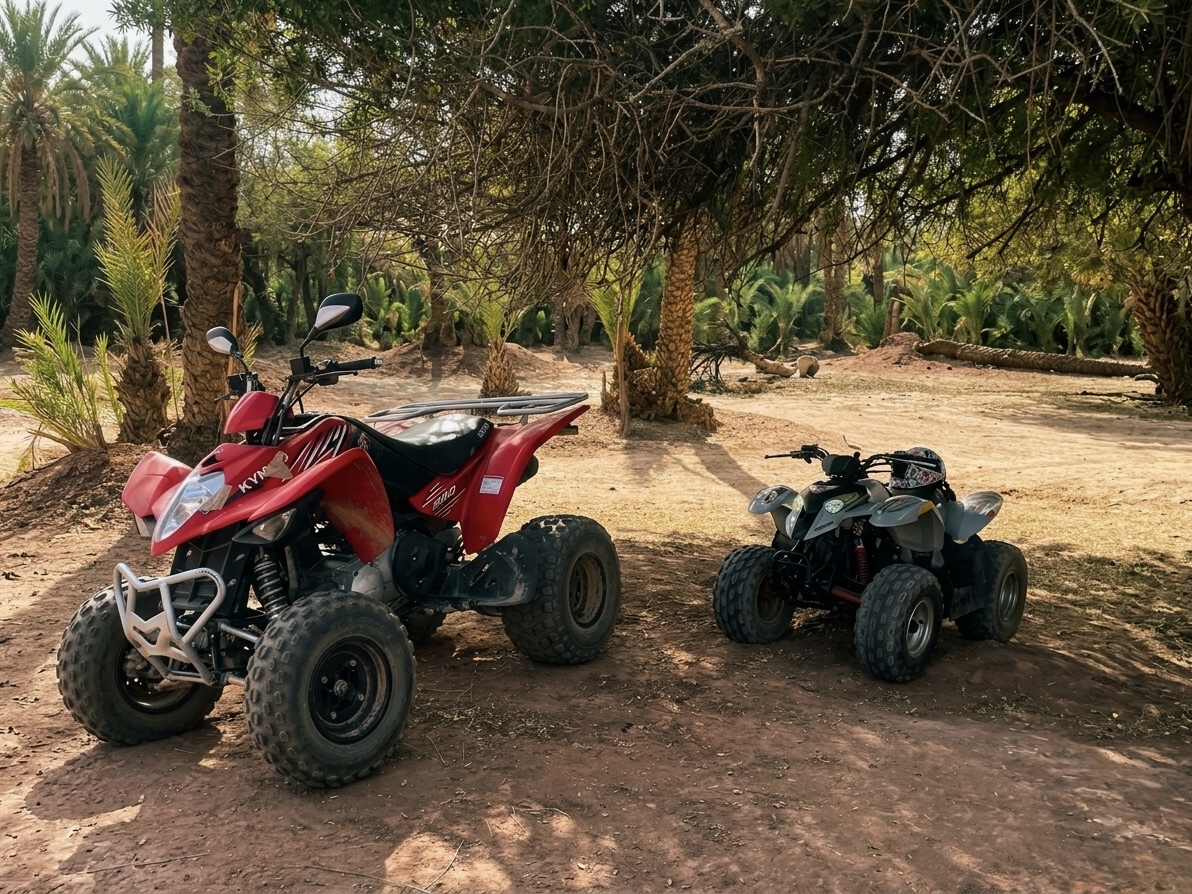 Private quad bike Palmeraie Marrakech 5