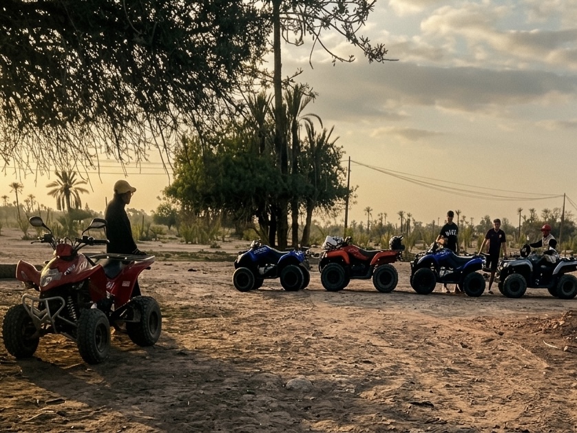Private quad bike Palmeraie Marrakech 1